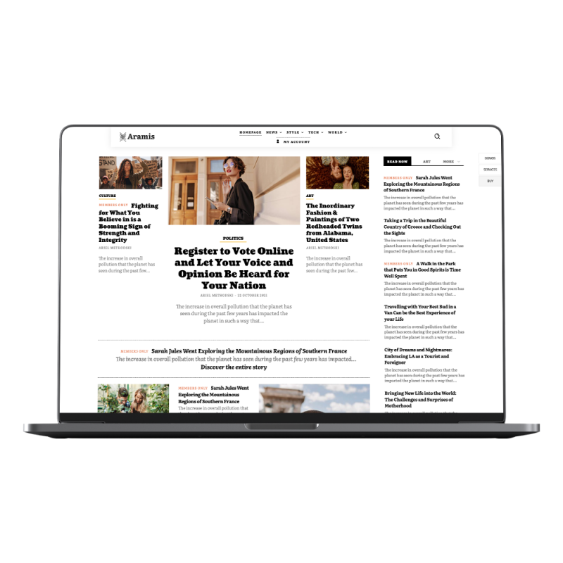 Newspaper ARAMIS PRO