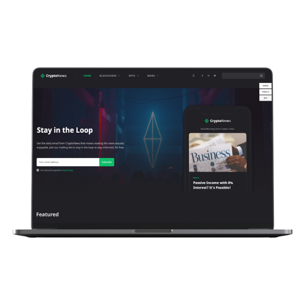 Newspaper CRYPTO NEWS PRO