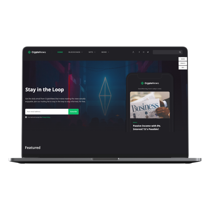 Newspaper CRYPTO NEWS PRO