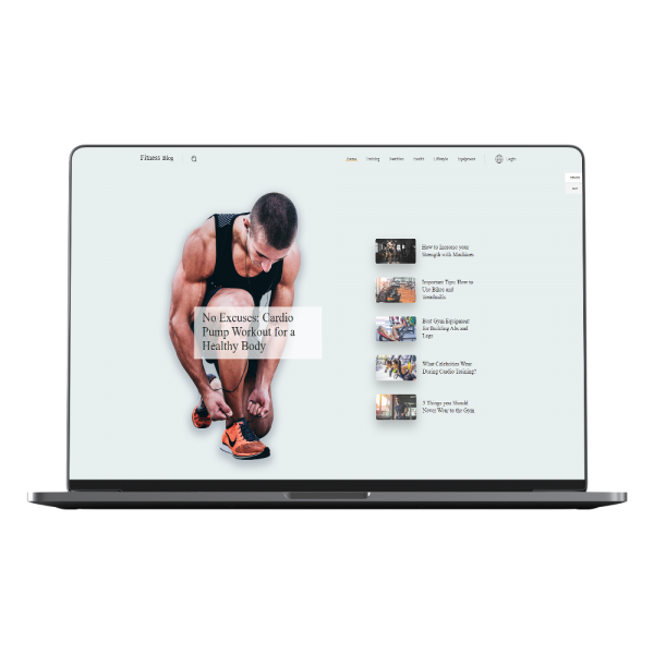 Newspaper FITNESS BLOG