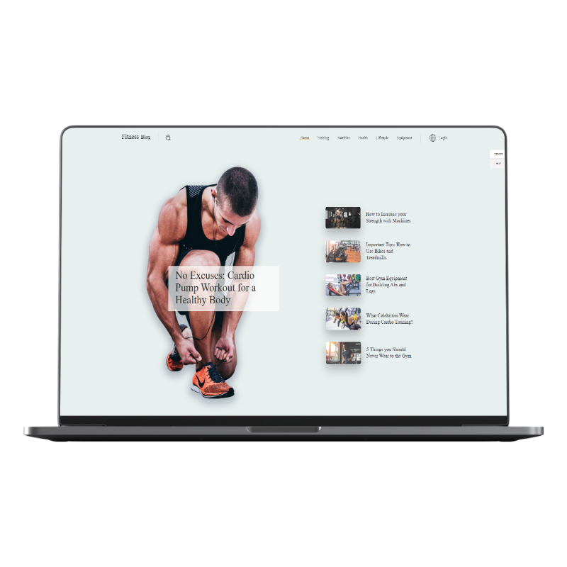 Newspaper FITNESS BLOG