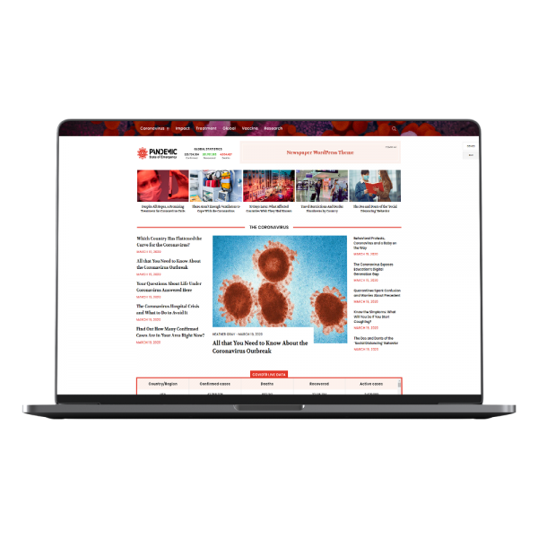 Newspaper PANDEMIC PRO