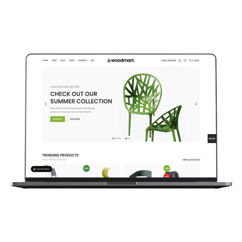 WoodMart Infinite Scrolling