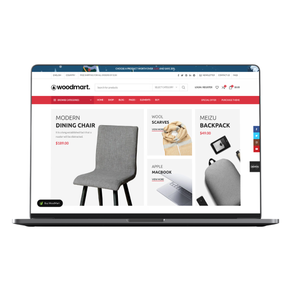 WoodMart Marketplace